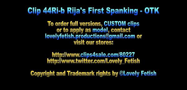  Clip 44Ri-b Rijas First Spanking - OTK - MC - Full Version Sale $10